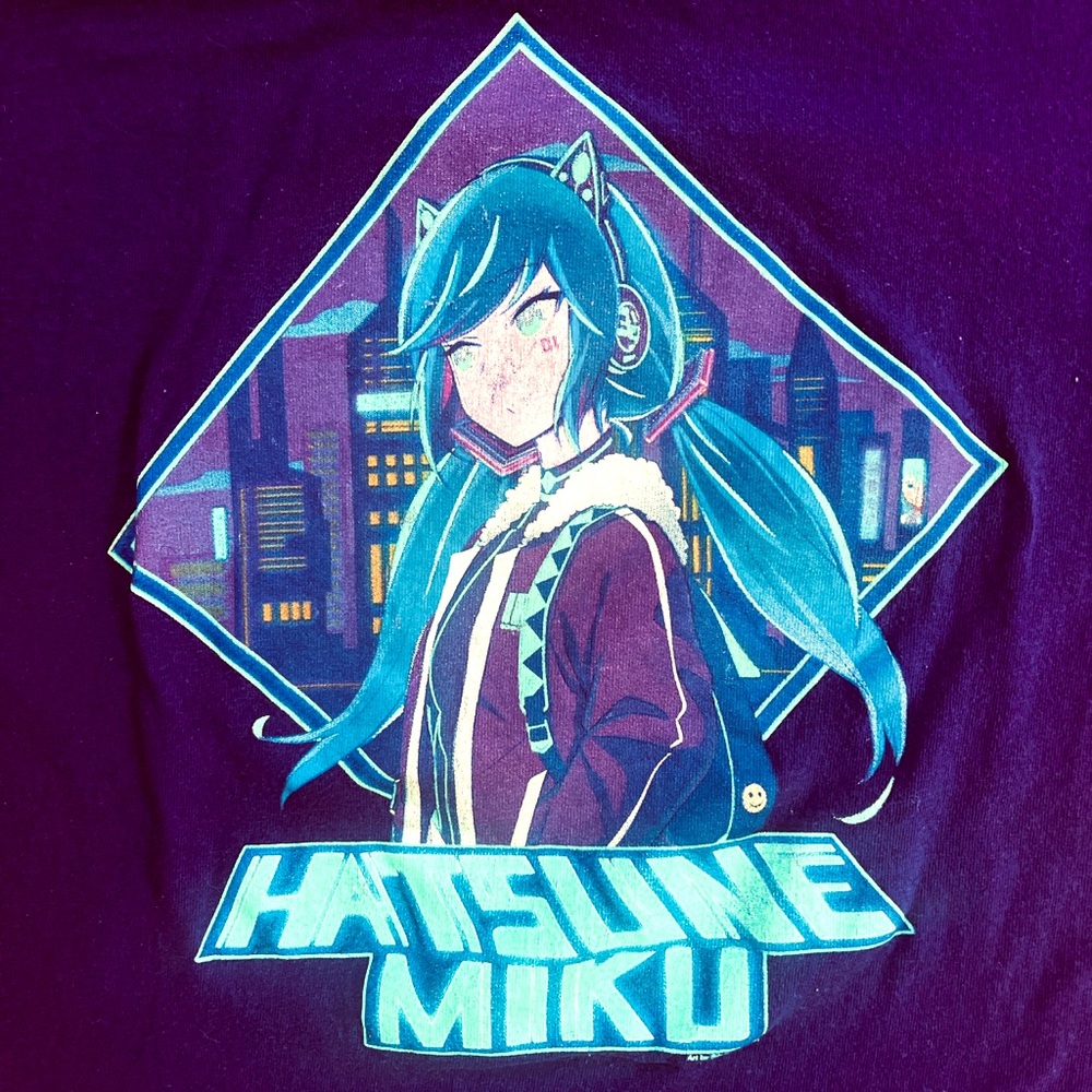 Small Purple For Fans By Fans Hatsune Miku T-shirt